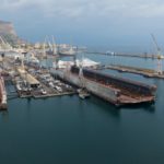 Porto di Palermo, rimosso anche il bacino da 19 mila tonnellate