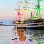 La partinicese Gaia Pizzolato salpa con la gloriosa Amerigo Vespucci