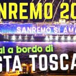 Con Costa Toscana la crociera dall’8 al 15 febbraio farà scalo a Sanremo
